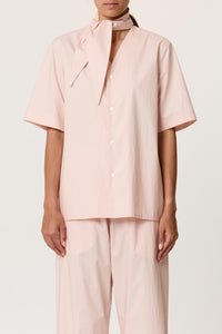 Plan C - Parachute Short Sleeve With Tie Top