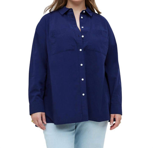 Madewell - Oversized Patch Pocket Shirt Top