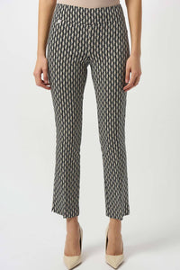 Joseph Ribkoff - Millennium Print Straight Leg Pull-on Pants