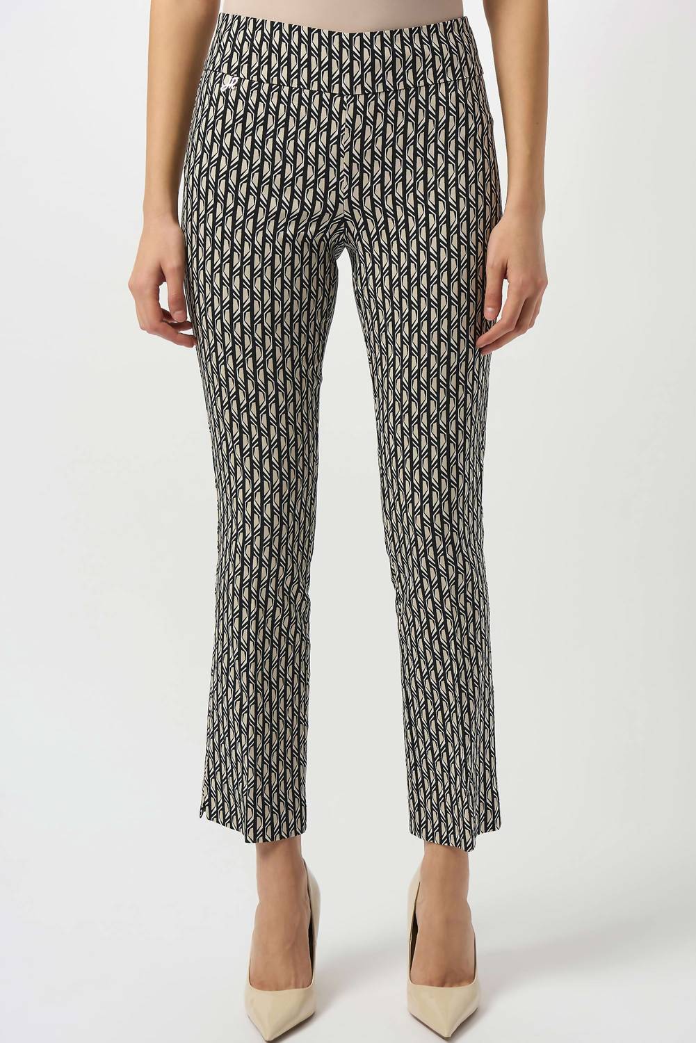 Joseph Ribkoff - Millennium Print Straight Leg Pull-on Pants