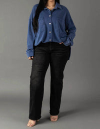 Panache - Kaitlyn Oversized Button Up Shacket