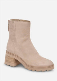 Dolce Vita - Women's Waterproof Suede Lug Sole Bootie