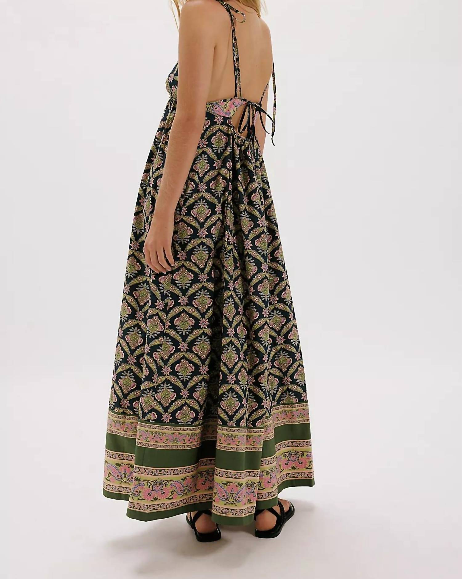 Free People - Sorrento Stroll Printed Maxi Dress