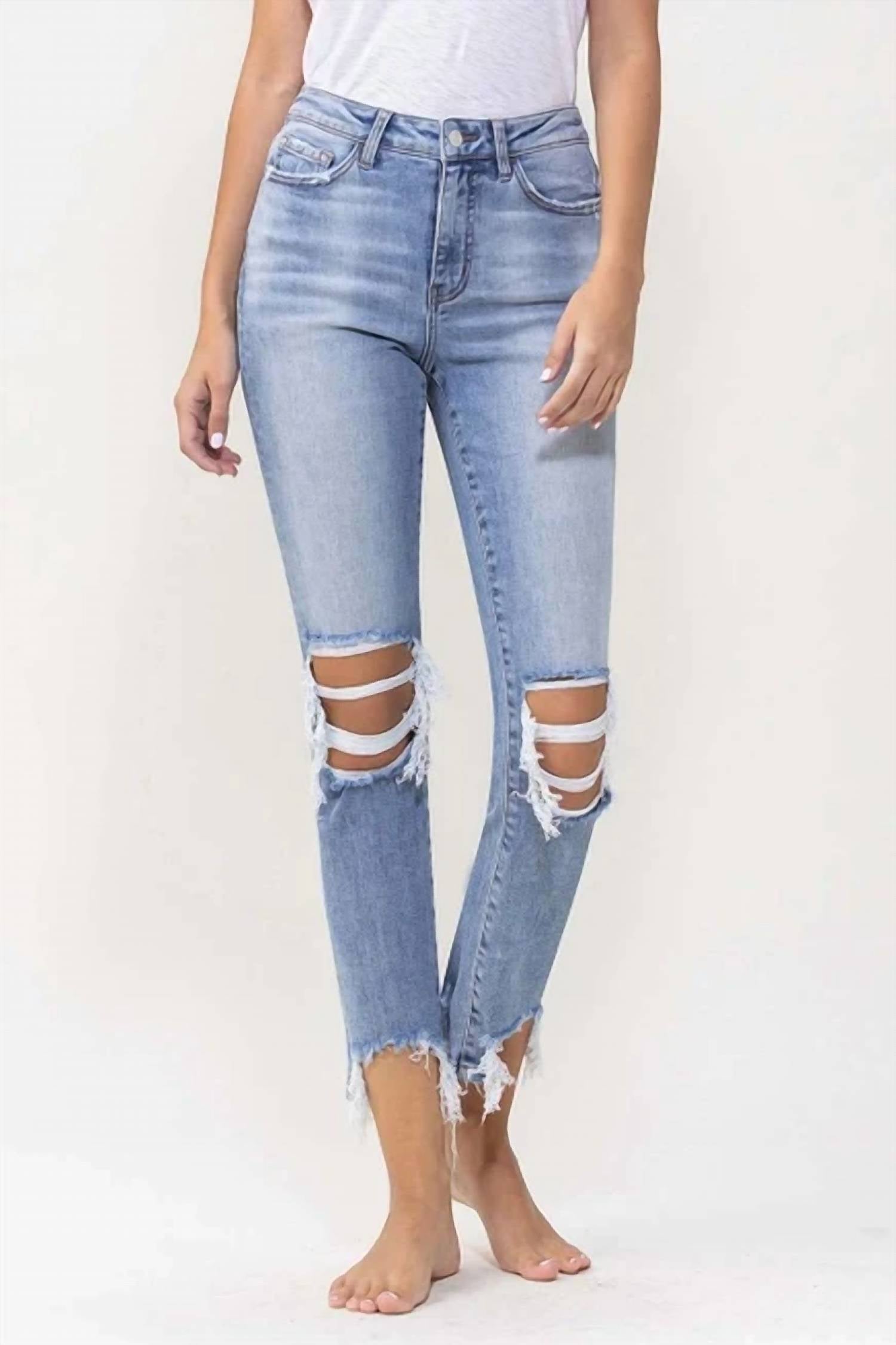 Vervet By Flying Monkey - Women's Miracle Lovervet Kick Flare Jean