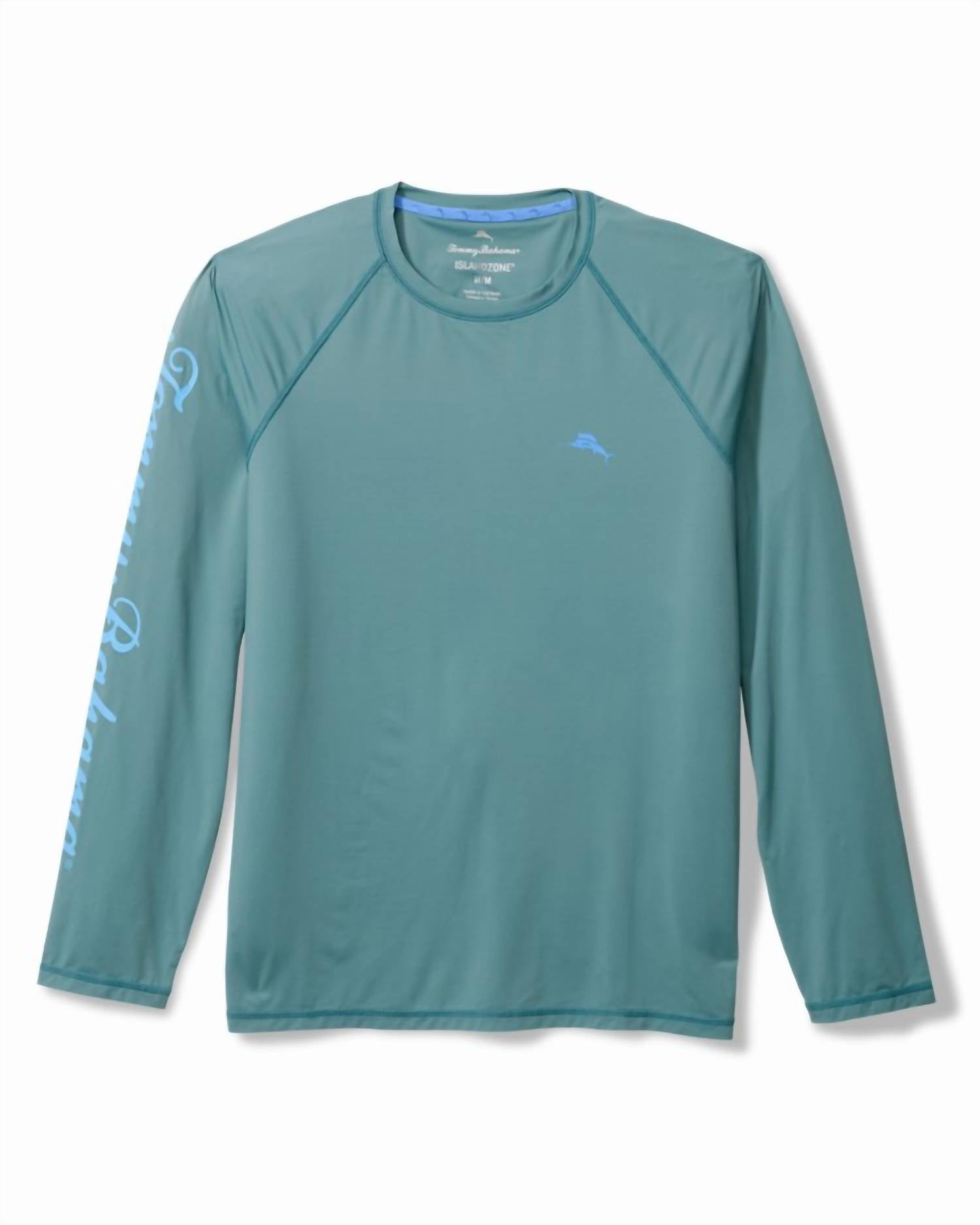 Tommy Bahama - Men's Chill Time Surf Crew Long Sleeve Rash Guard