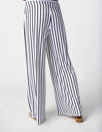 Joseph Ribkoff - Women's Striped Wide-leg Pants