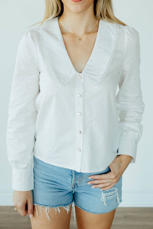 Tcec - Neverland Collared Top