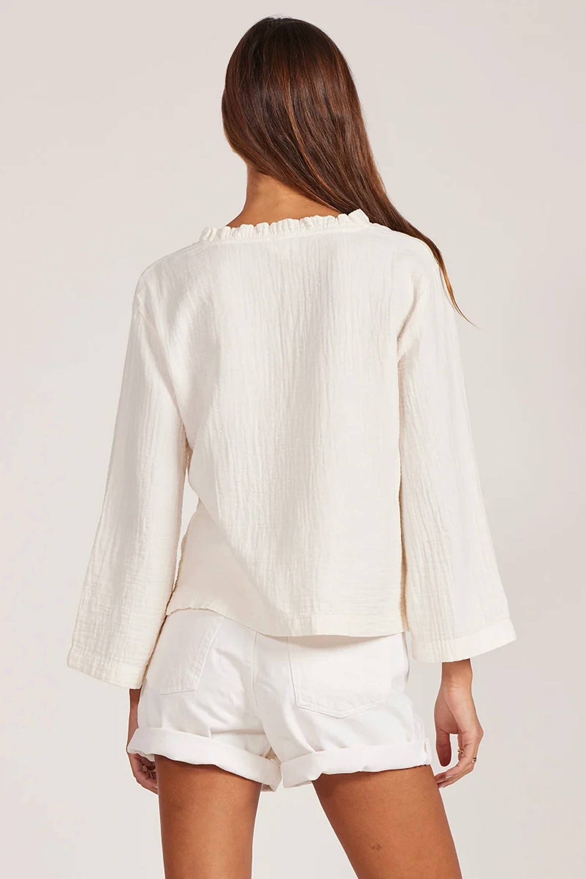 Bobi - Bell Sleeve Shell Top