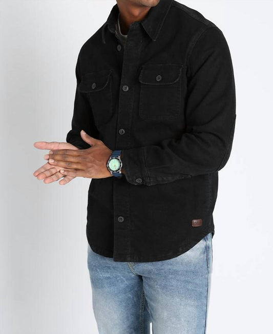 Jachs New York - Stretch Flannel Lined Denim Jacket