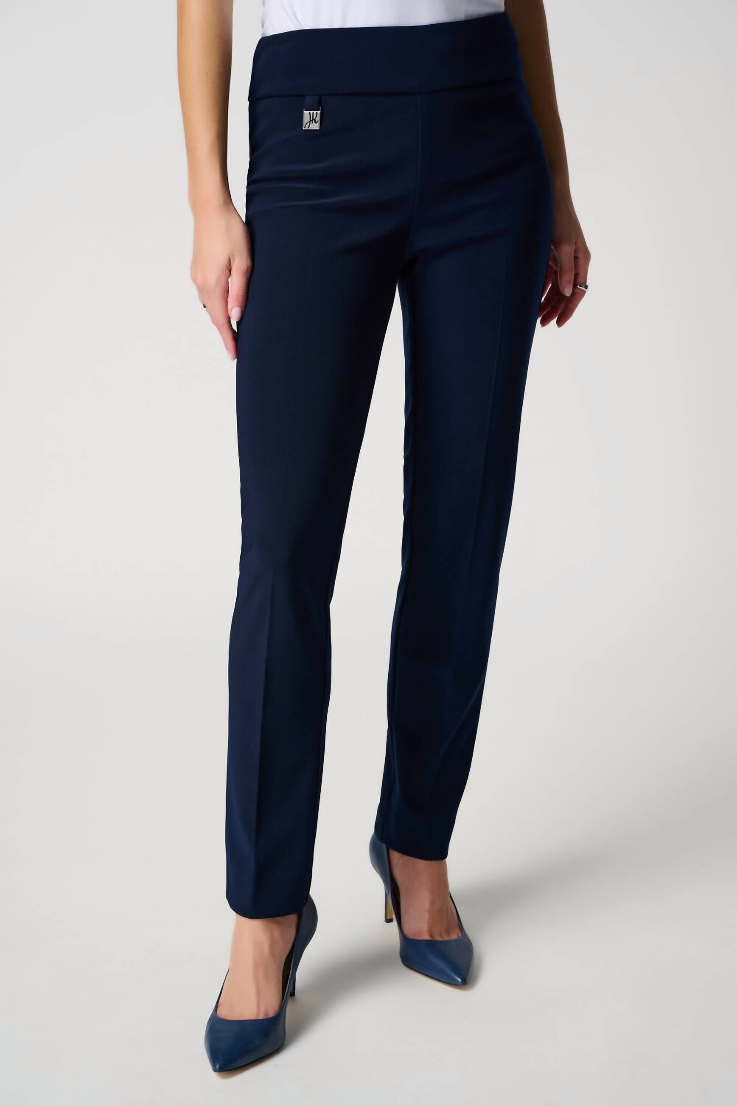 Joseph Ribkoff - High-waisted Formal Trousers