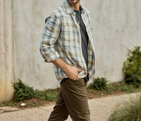 Flint And Tinder - Crossback Linen Workshirt