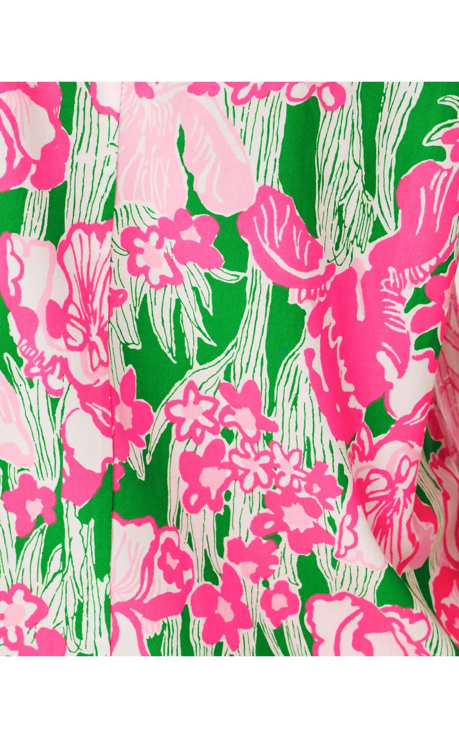Lilly Pulitzer Anya Sleeveless Top in putting green hannah engineered - women's blouse - view 5