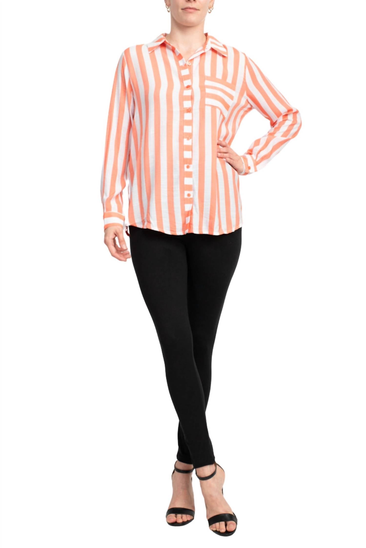 Notations - Slubbed Woven Chest Pocket Shirt
