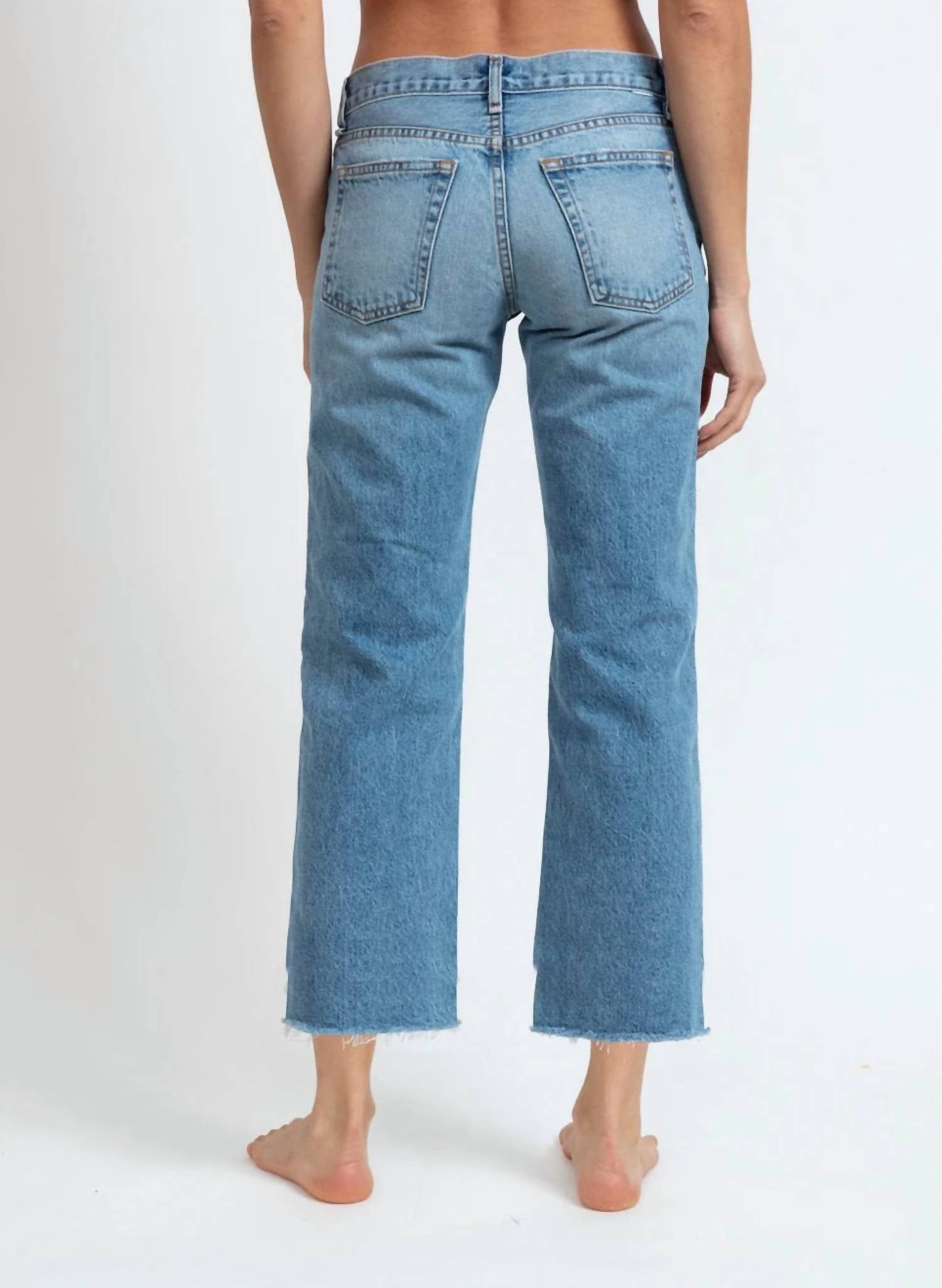 Askk Ny - Low Rise Straight Jean