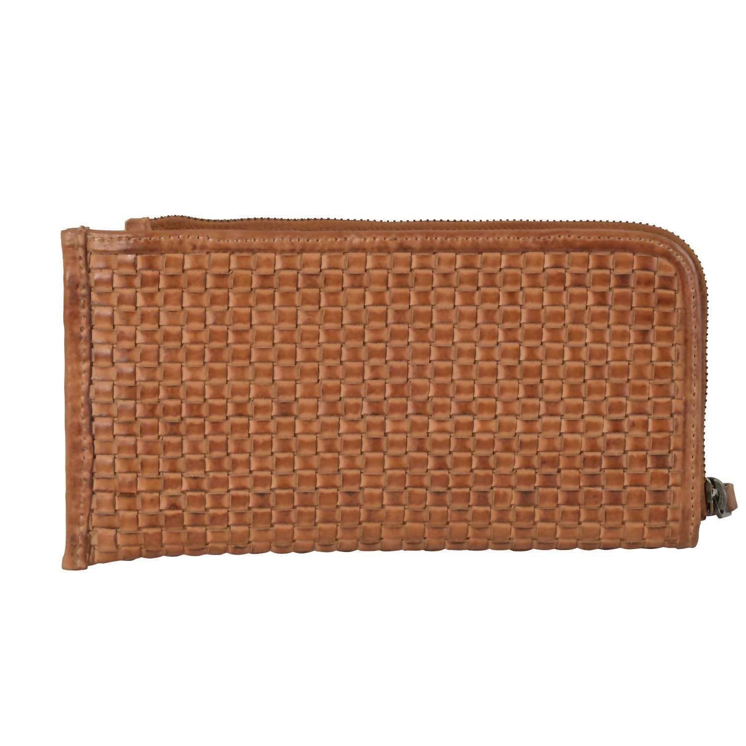 Sts Ranchwear - Sweet Grass Woven Leather Clutch