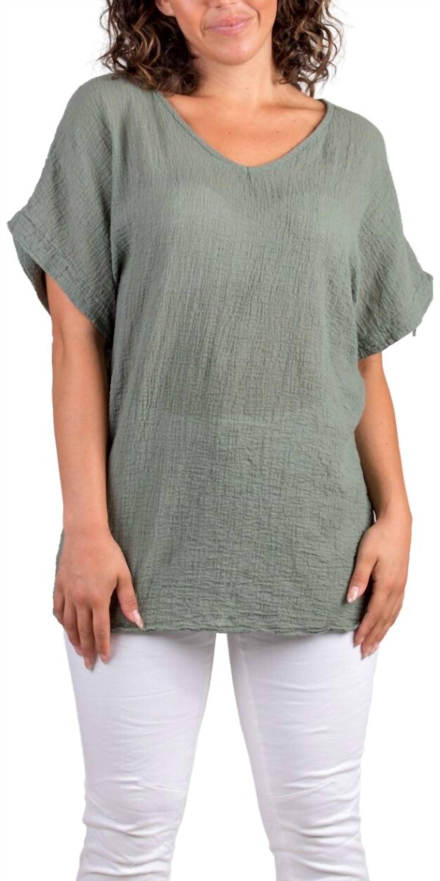 Gigi Moda - Campana Cotton Top