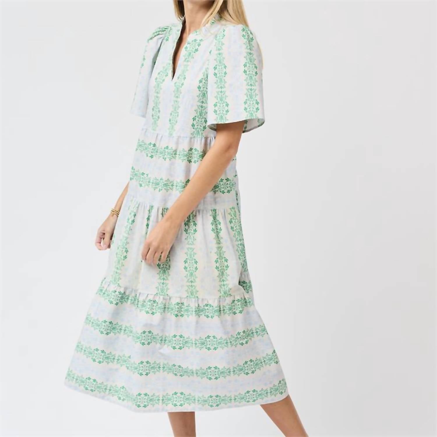 Mary Square - Ivy Heirloom Vine Dress