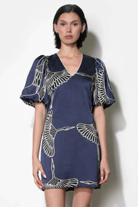 Adelyn Rae - Sylvie Bubble Sleeve Mini Dress