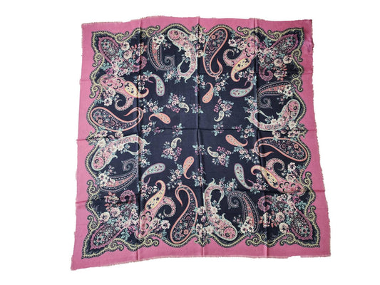Etro - Women's Paisley & Floral Wool Blend Sheer Shawl Scarf