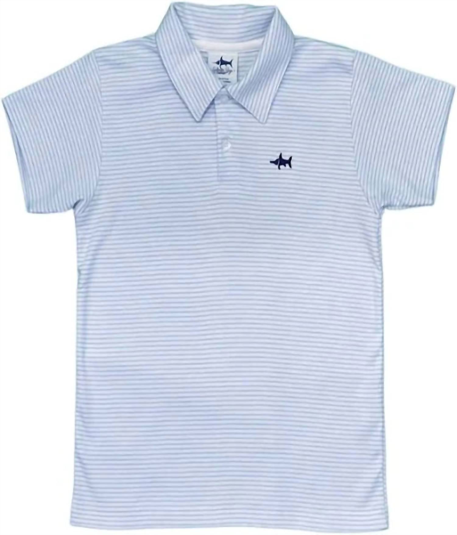 Saltwater Boys Co. - Boy's Signature Pima Polo