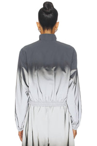 Alexander Wang - Reflective Shrunken Track Jacket