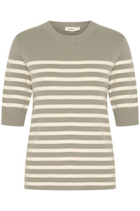 Soaked In Luxury - Spina Slim Fit Crew Neck Pullover Sweater