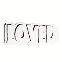 KERRI ROSENTHAL Loved Rock Of Love In Pure in pure in white - item