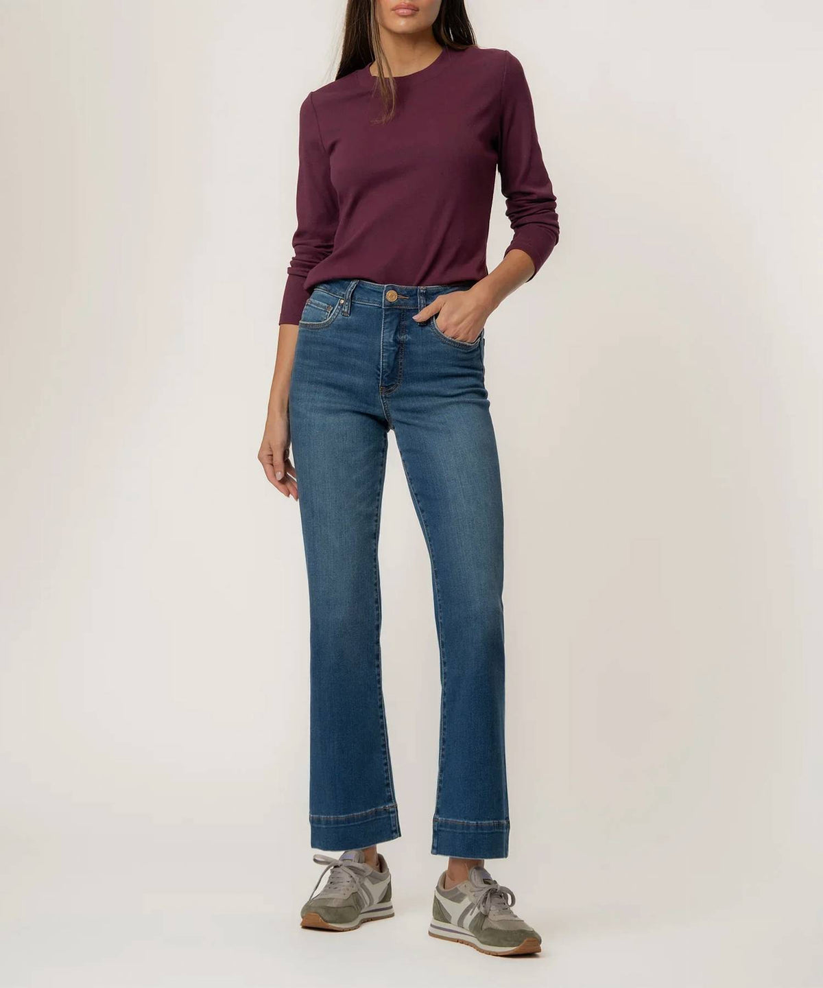 Kut From The Kloth - Kelsey High Rise Ankle Flare Jean