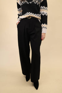 PISTOLA Eden High Rise Trouser Pant in night out - women's pants