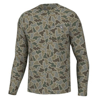 Local Boy Outfitters - Men's Long Sleeve Heather Blend Crew Top