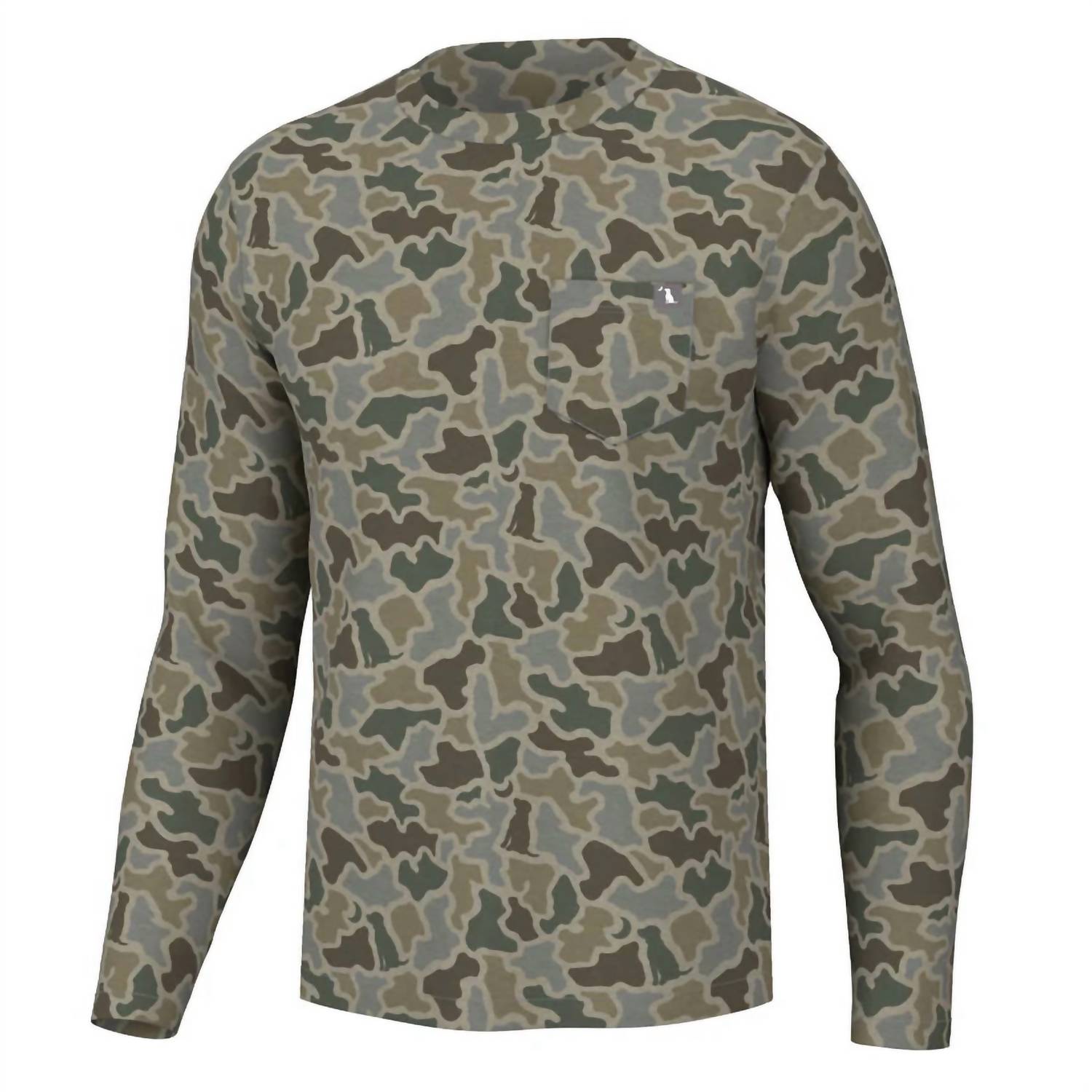 Local Boy Outfitters - Men's Long Sleeve Heather Blend Crew Top