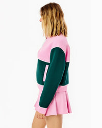 Addison Bay - Active Pique Breakpoint Quarter Zip Sweatshirt