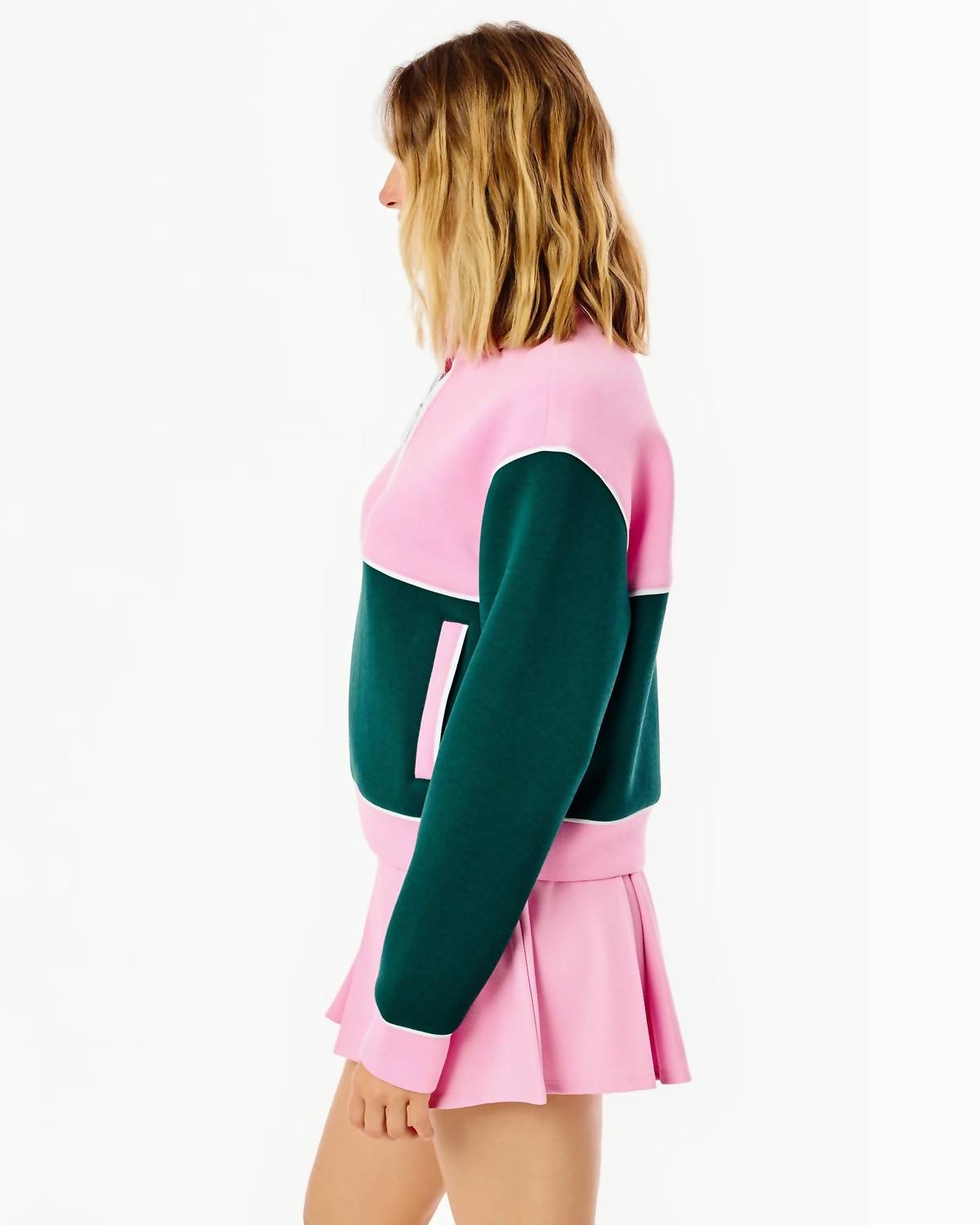 Addison Bay - Active Pique Breakpoint Quarter Zip Sweatshirt