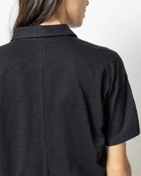 Lilla P - Short Sleeve Dolman Polo Tee