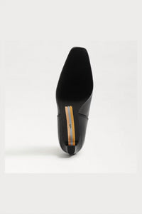 Sam Edelman Women's Margo Kitten Heel Bootie in black gloss leather - women's shoe - view 5