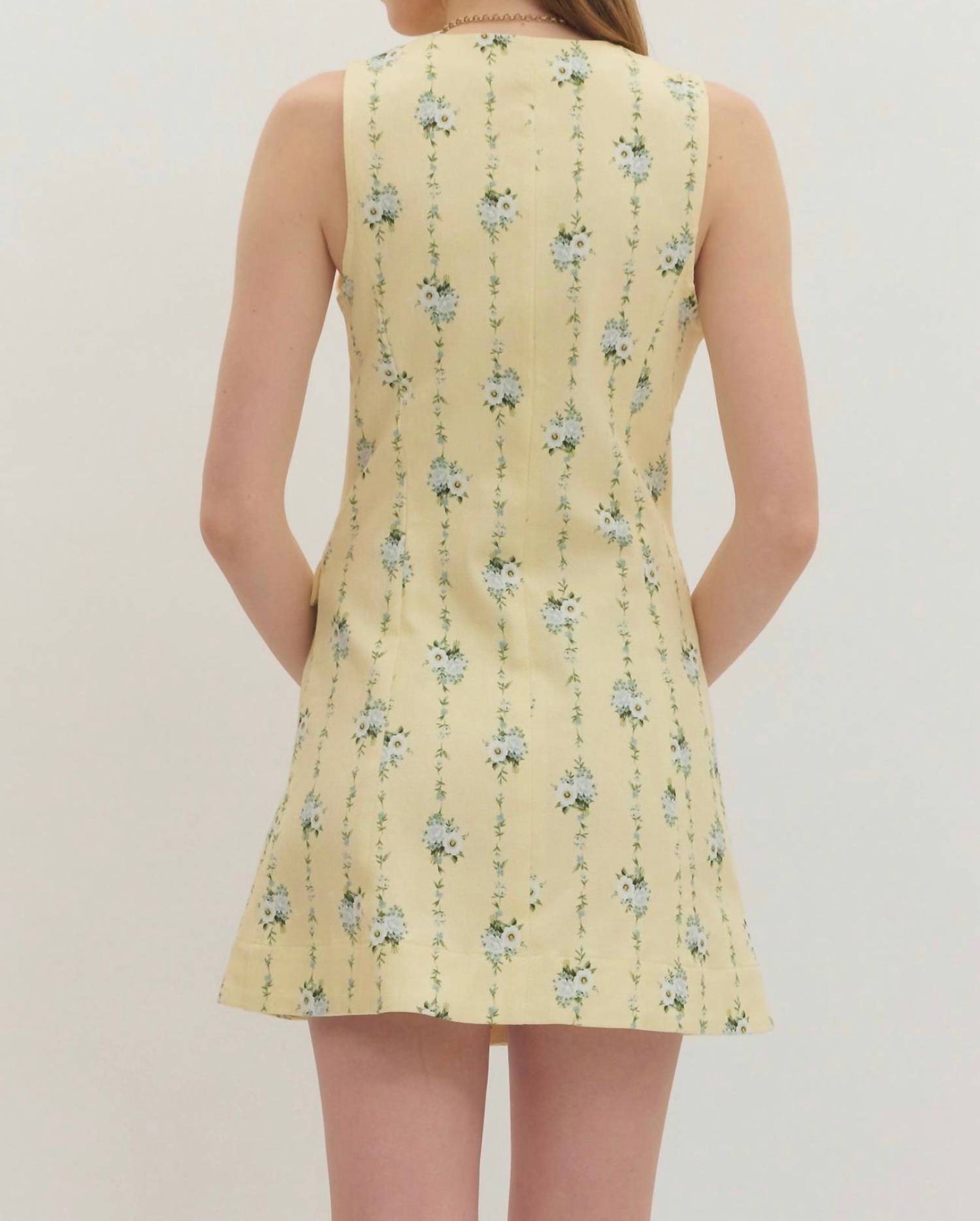 Entro - Sleeveless Floral Dress