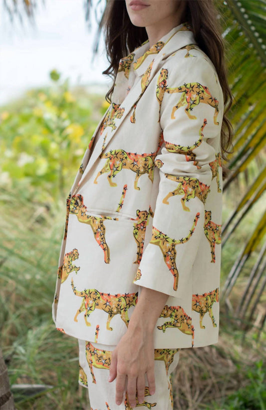 Las Sureñas - Leopard Stars Blazer