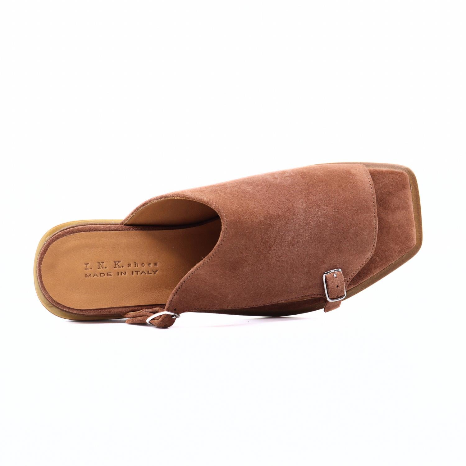 I.N.K. Shoes - Women Pellame Cuoio Sandals