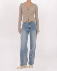 Lucy In The Sky - Ribbed Knit Cardigan