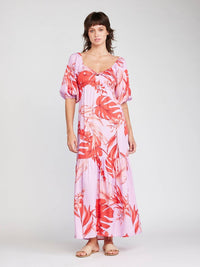 Self Contrast - Tara Front Twist Maxi Dress