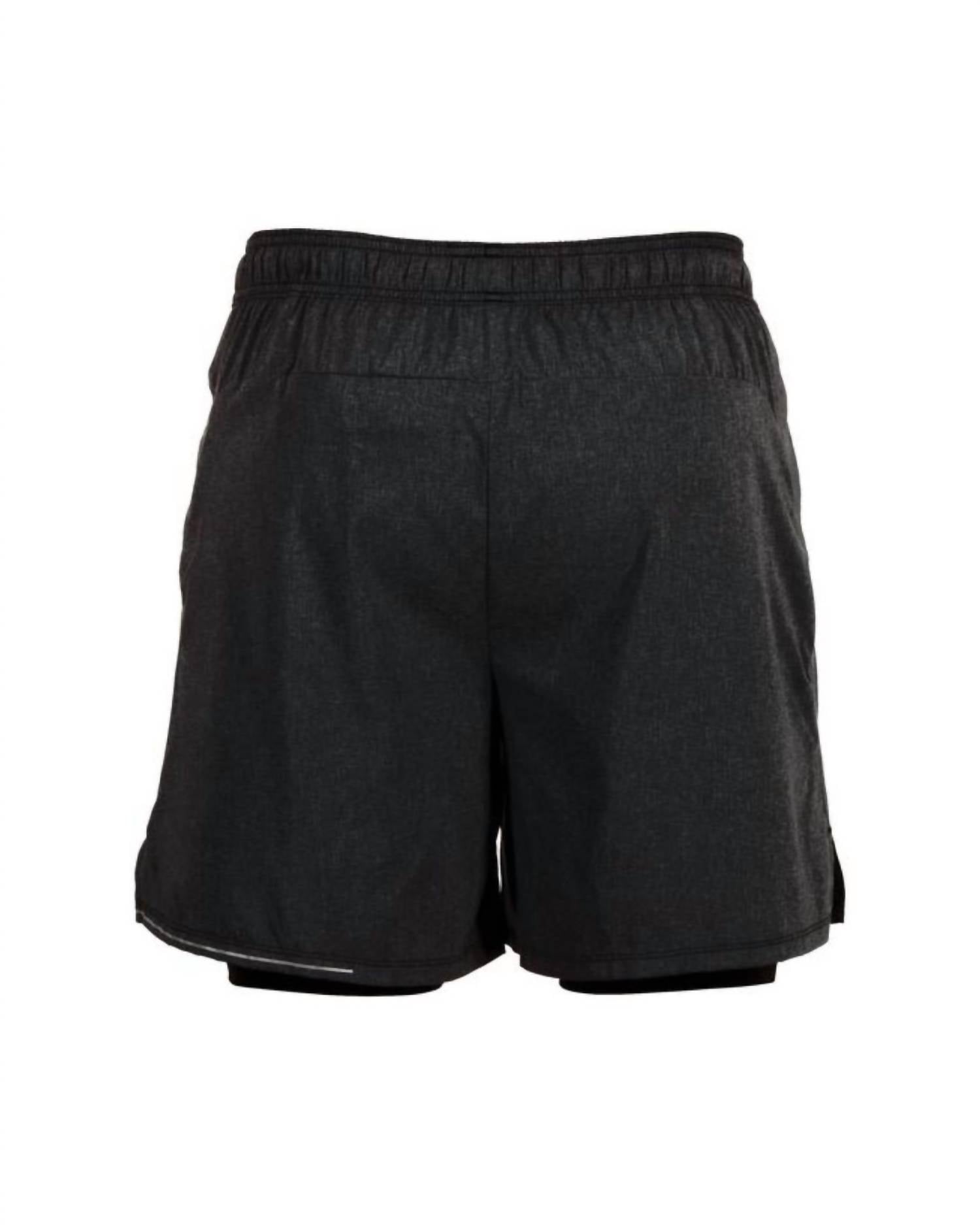 Mizuno - Men's Alpha Eco 7" 2-n-1 Running Short