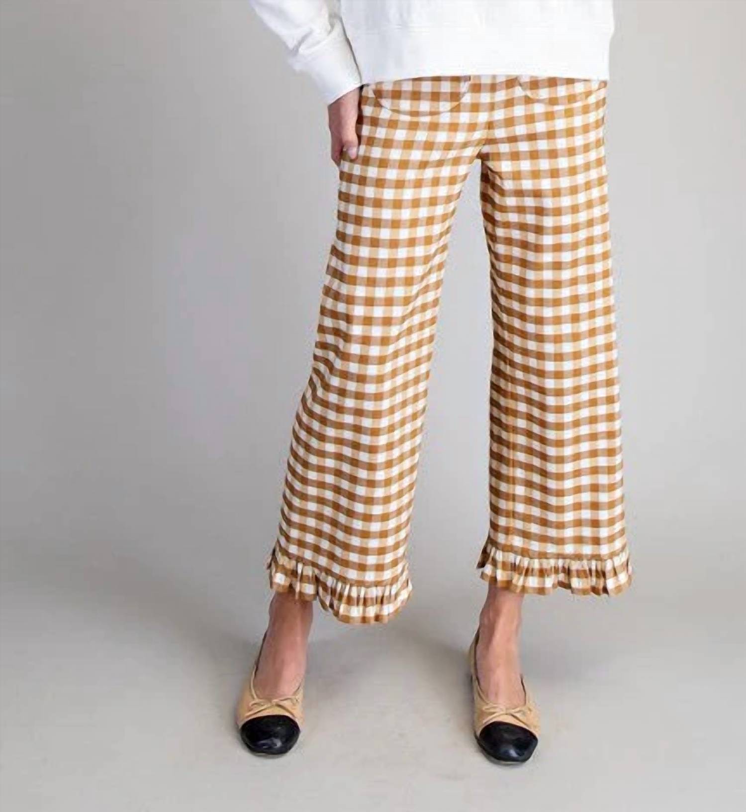Ee:Some - Plaid It Up Pants