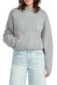Favorite Daughter - The Collegiate Embossed Hoodie