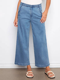 Charlie B - Scalloped Trim Jeans