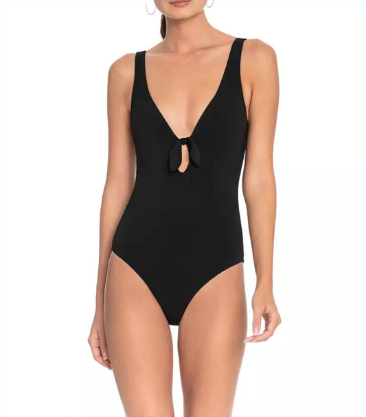 Robin Piccone - Ava Tie Front One-Piece Swimsuit