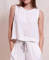 Sundry - Cropped Shell Top