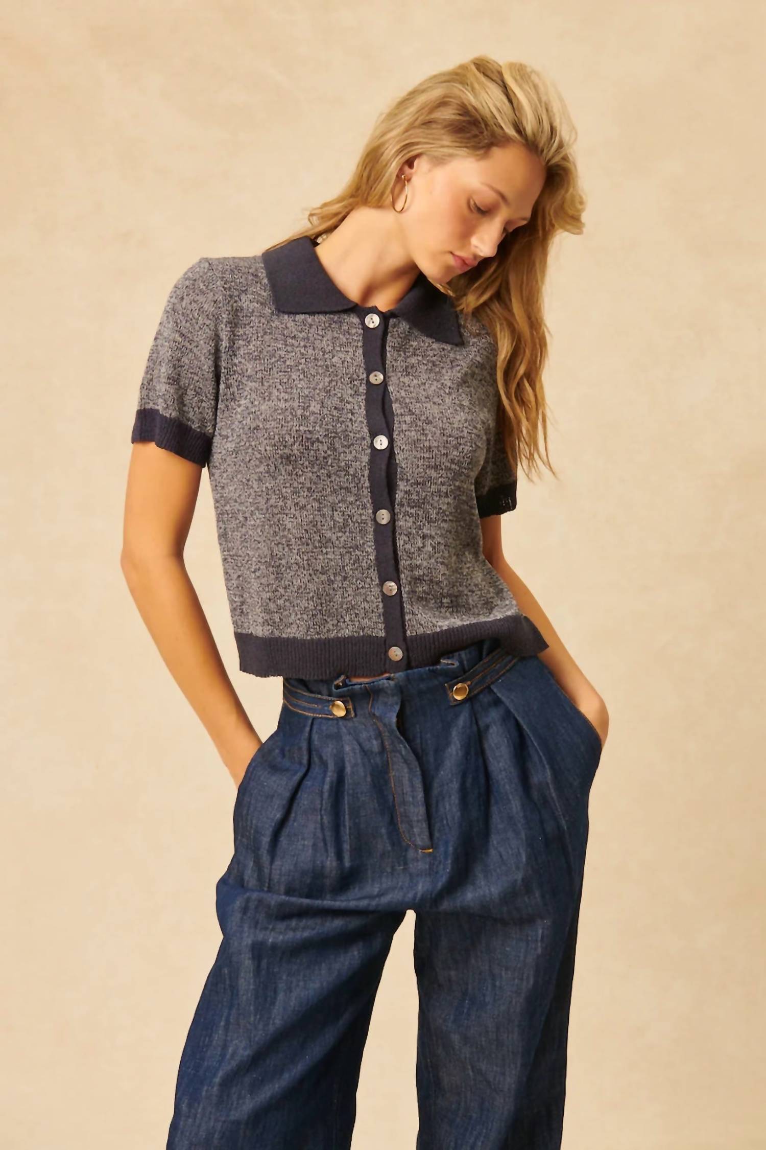 John + Jenn - Owen Knit Polo