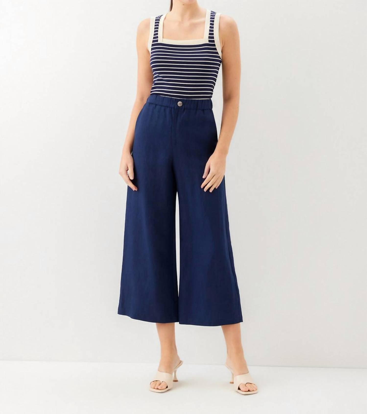 Fifteen Twenty - Mason High Rise Wide Leg Pants