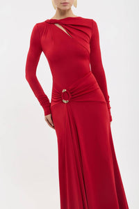 Rebecca Vallance - Women's Kiana Long Sleeve Maxi Dress