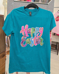 Anniston Collective - Women's Sparkling Happy Easter Tee